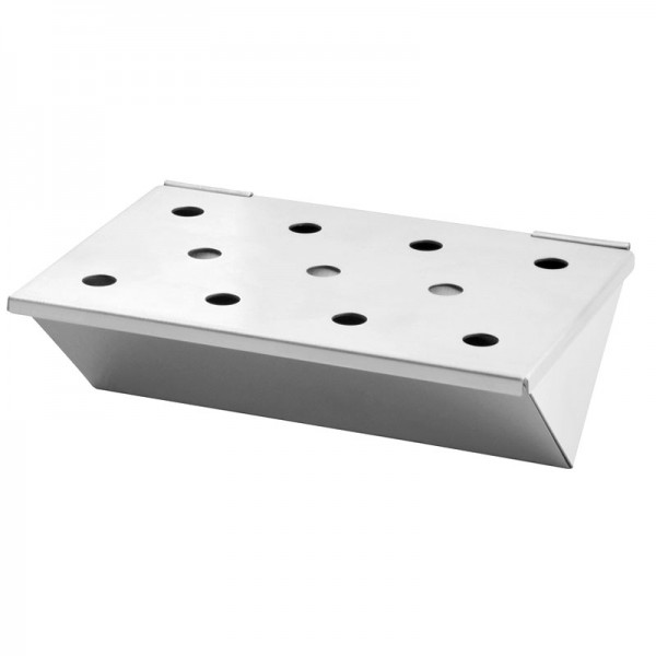 Grill-Räucherbox Räuchern Smoker BBQ f. Räucherchips Späne Räucherdose Edelstahl