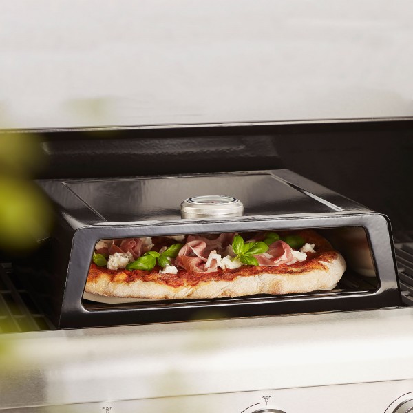 Dangrill PizzaOfen GrillBox Pizzastein GrillAufsatz PizzaHaube