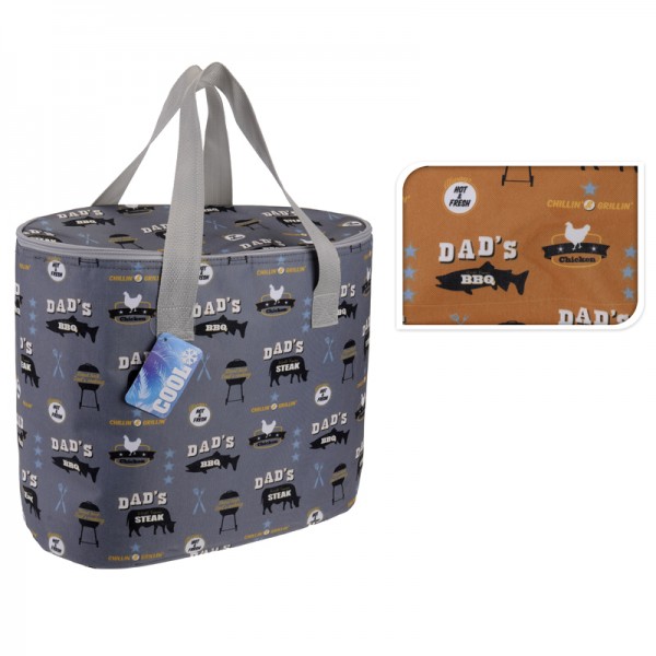 Kühltasche BBQ Kühlbox Thermotasche Isolier-Tasche Camping Grillen Picknick 24L
