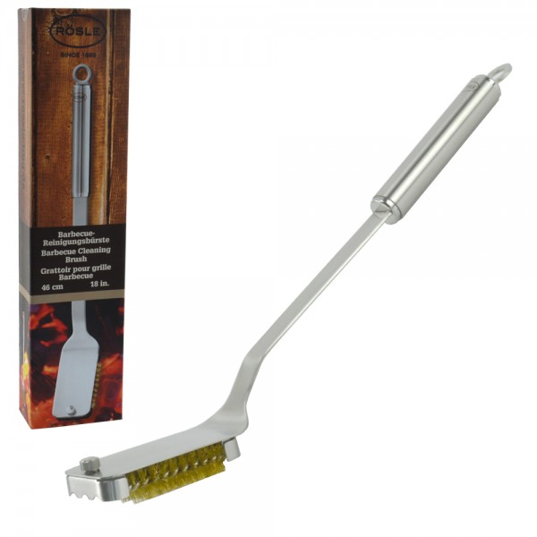 Rösle BBQ-Reinigungsbürste Grillbürste Edelstahl Grillreiniger Grillrost Bürste